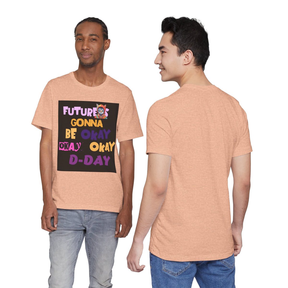 T-Shirt — "Future's Gonna Be Okay" Inspirational Graphic Tee