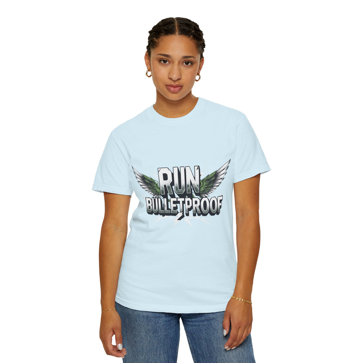 Run Bulletproof T-Shirt — BTS Graphic Fitness Tee