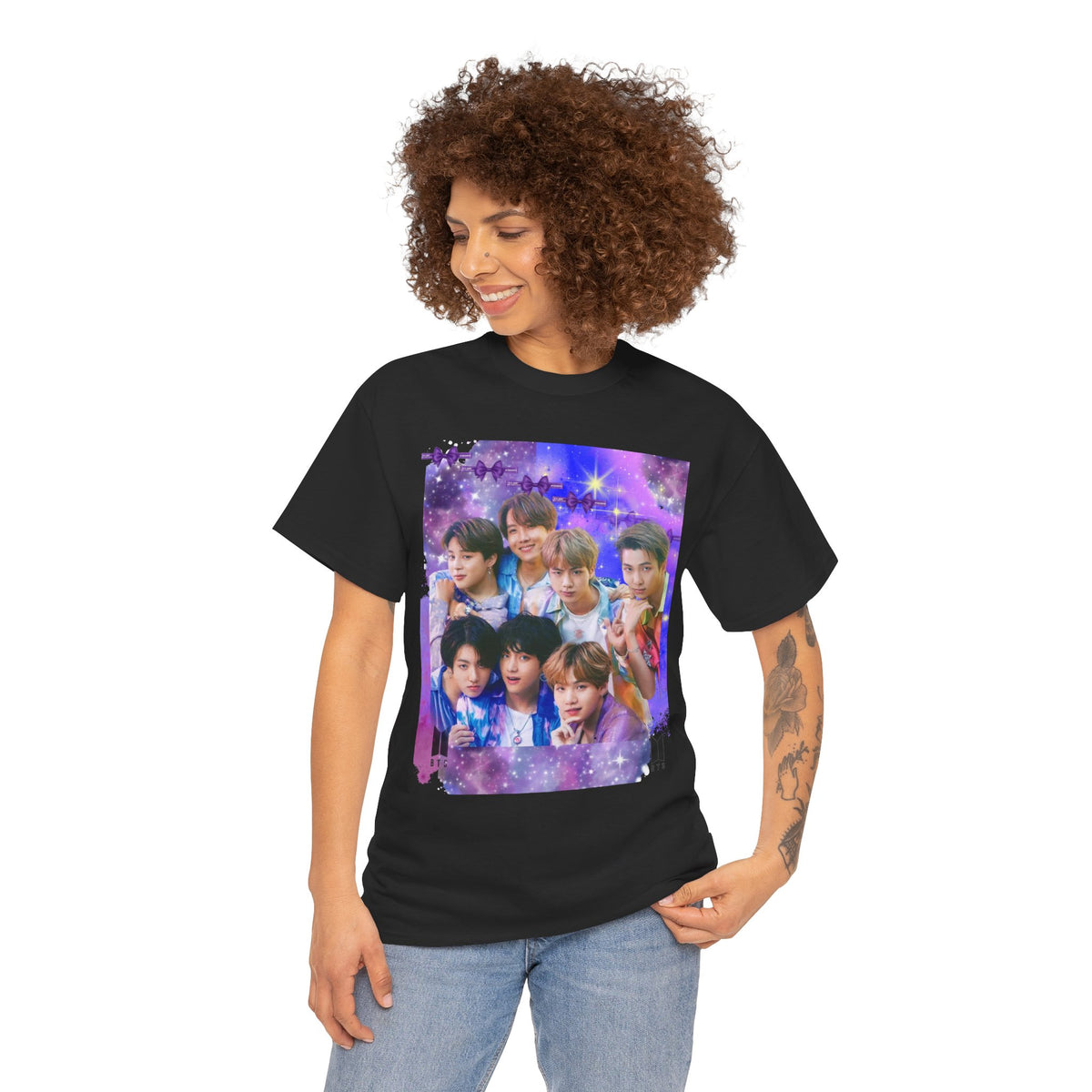 BTS Galaxy Photo Tee