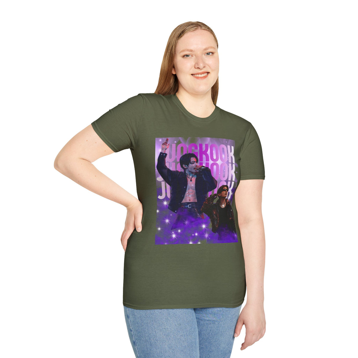 Jungkook 97 Fan Tee — Purple K-Pop BTS T-Shirt