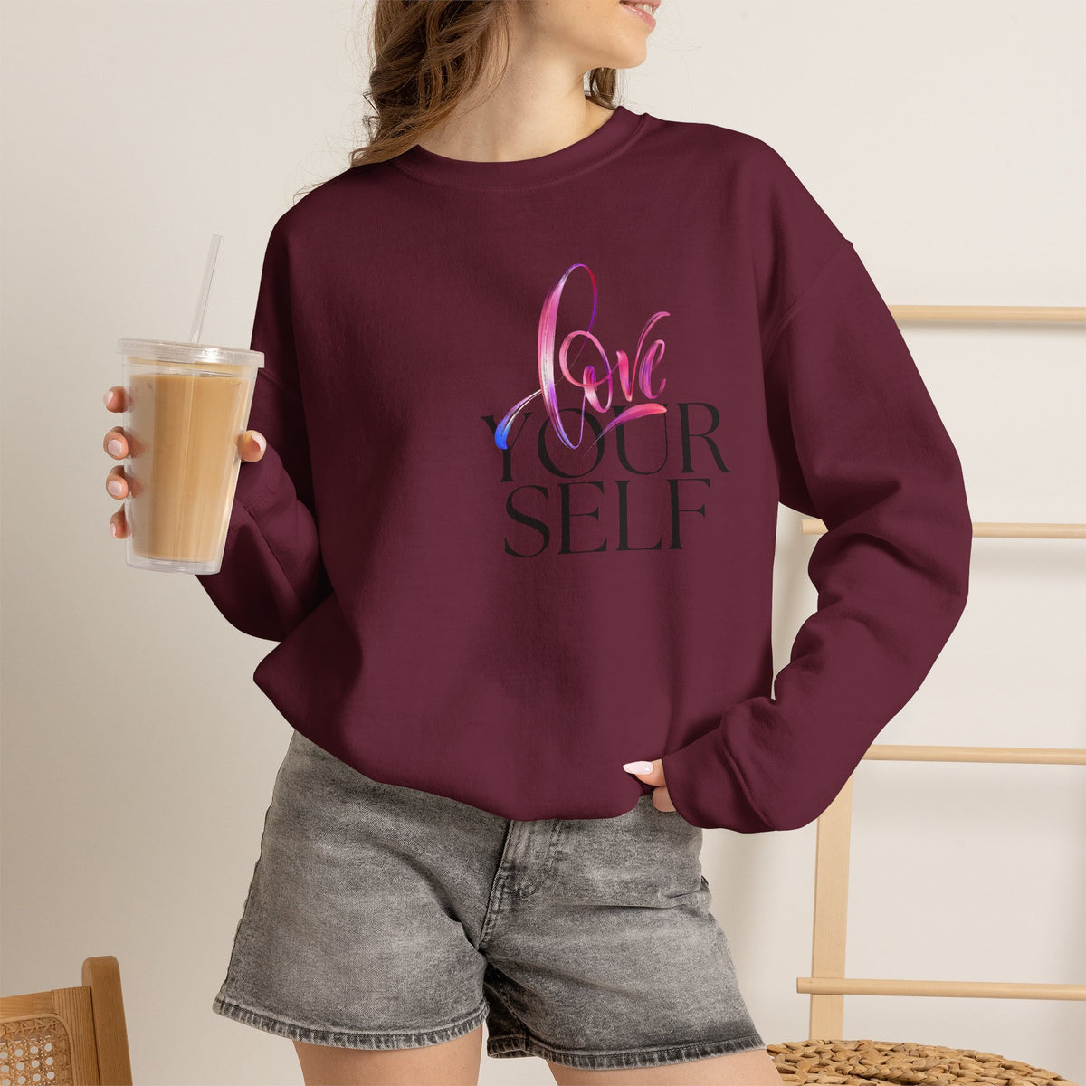 Love Yourself Crewneck Sweatshirt