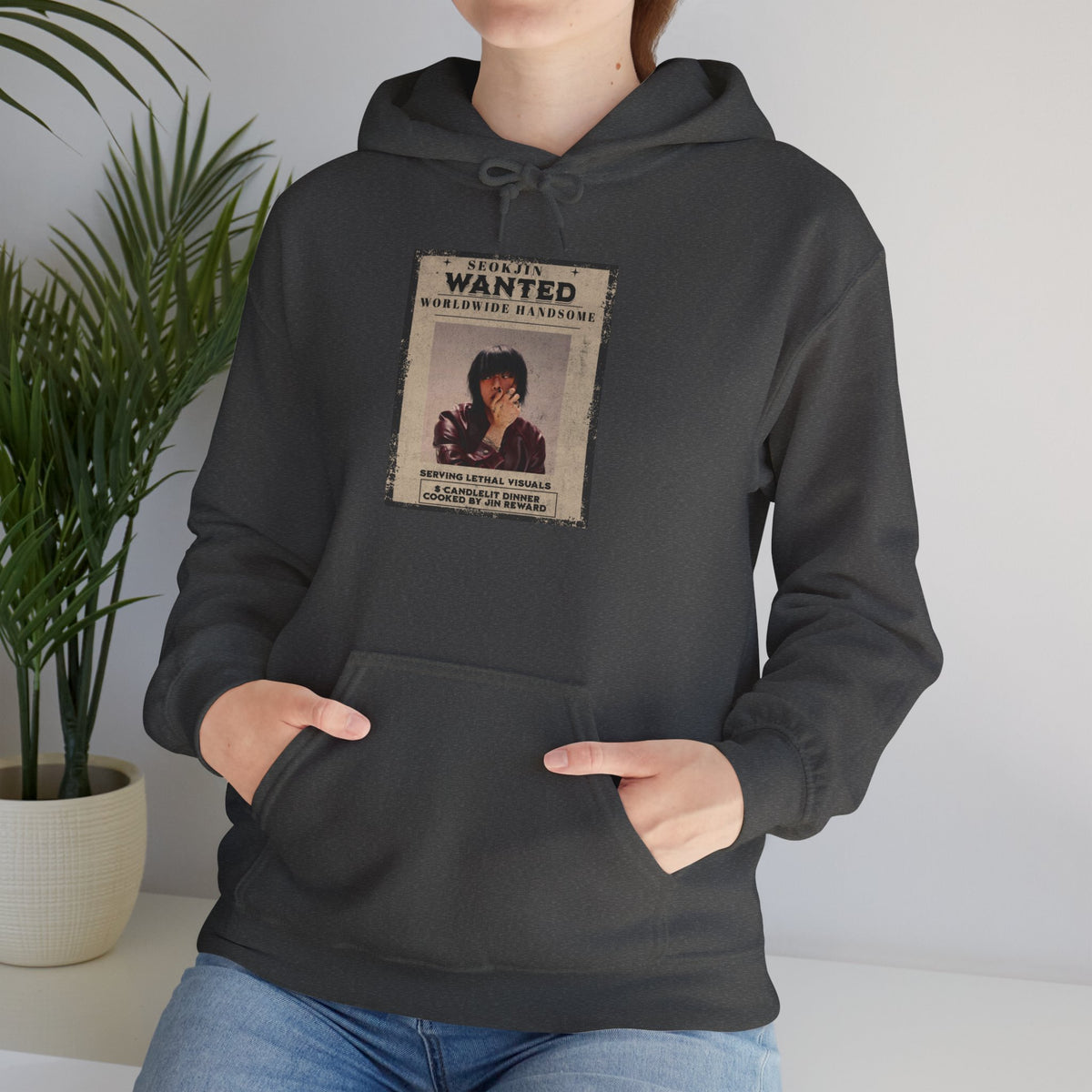 Wanted Poster Hoodie — Vintage 'Missing You' Retro Photo Pullover