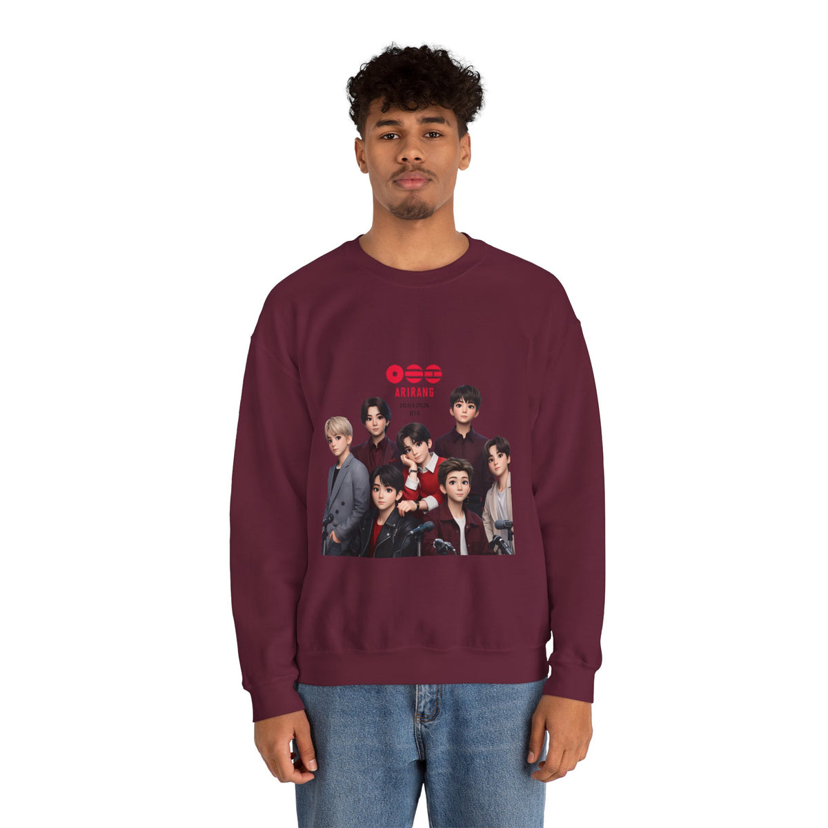 BTS GROUP Photo Crewneck Sweatshirt
