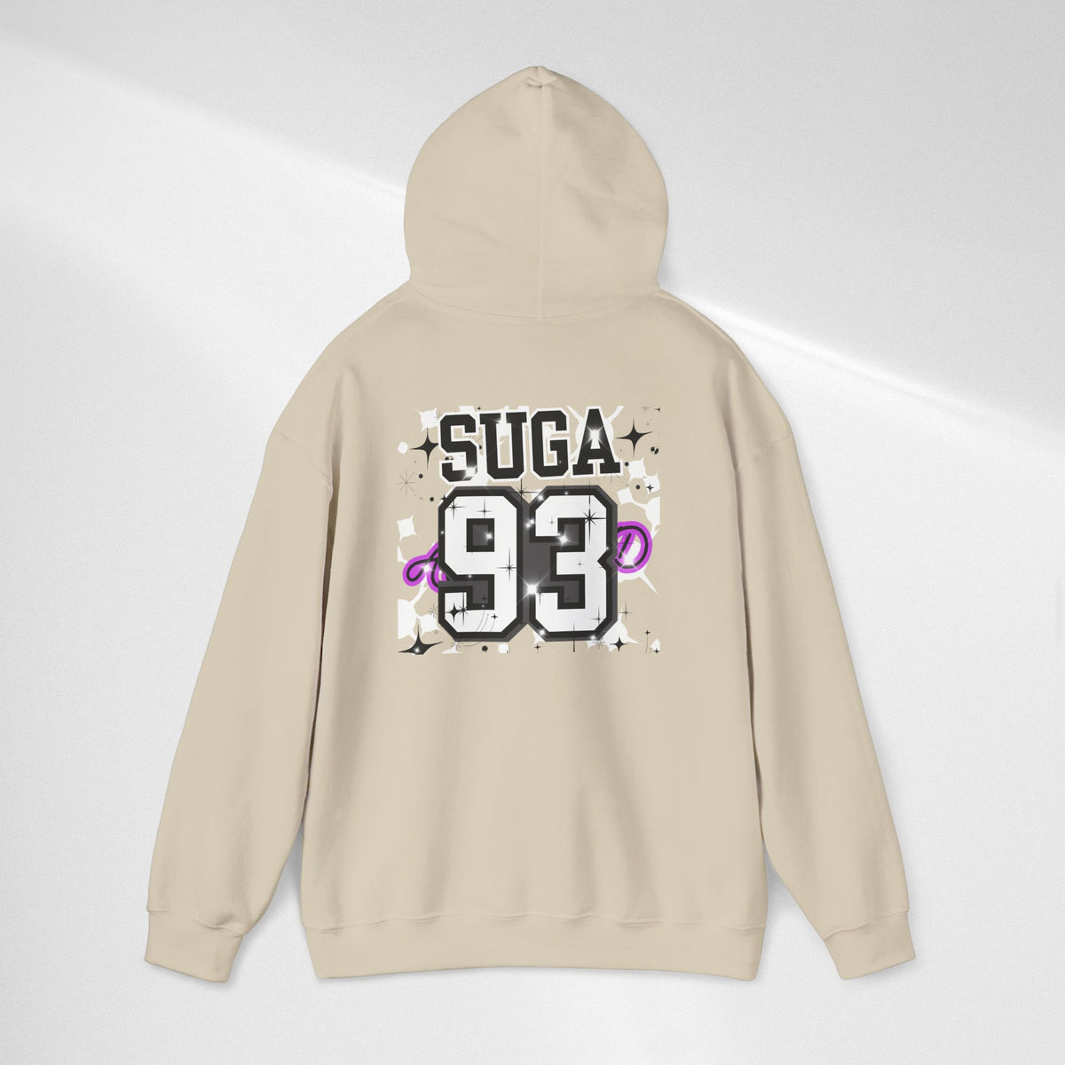 Suga 93 K-Pop Graphic Hoodie — BTS-Inspired Fan Sweatshirt