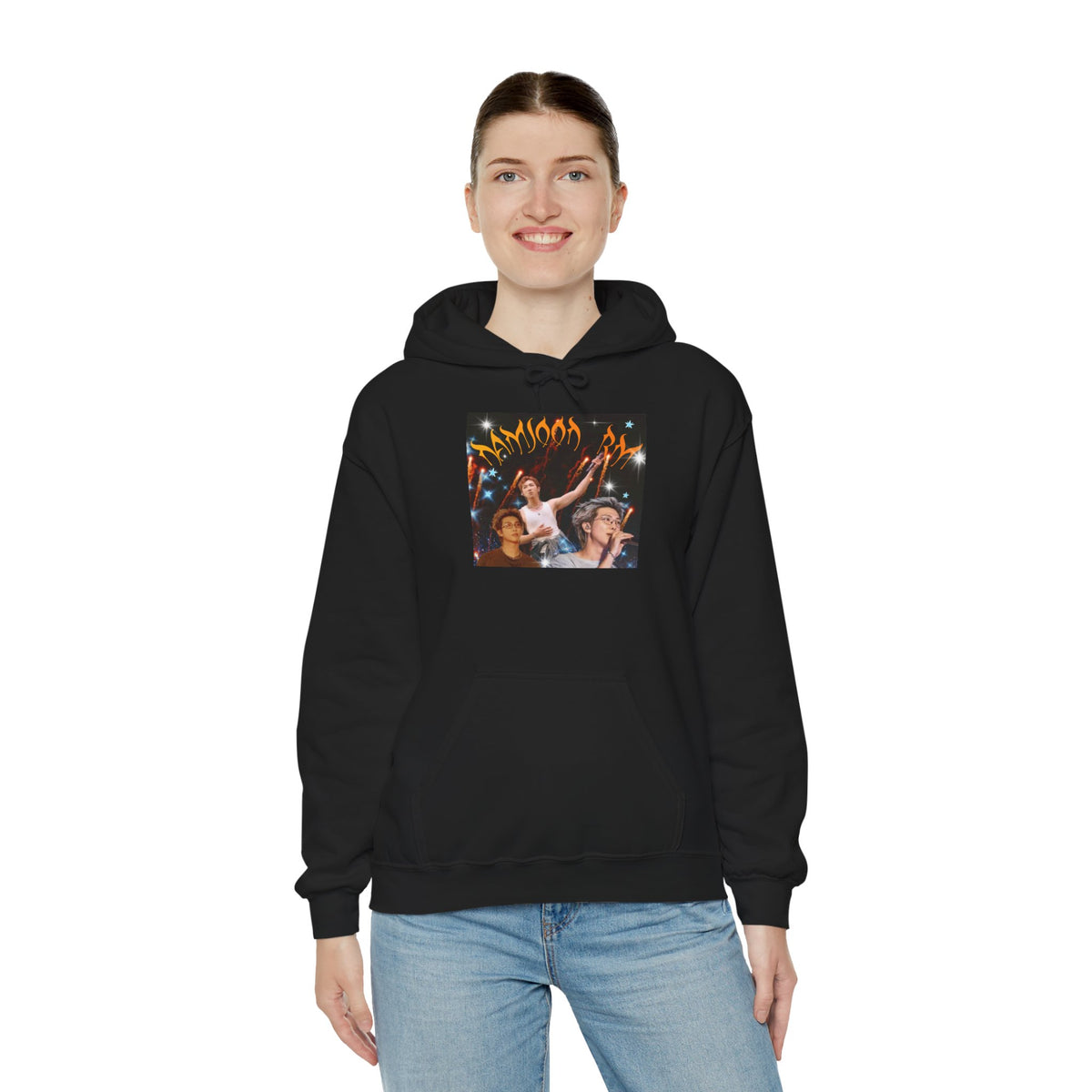 RM Photo Hoodie — Custom Back Number "94" Music Fan Pullover