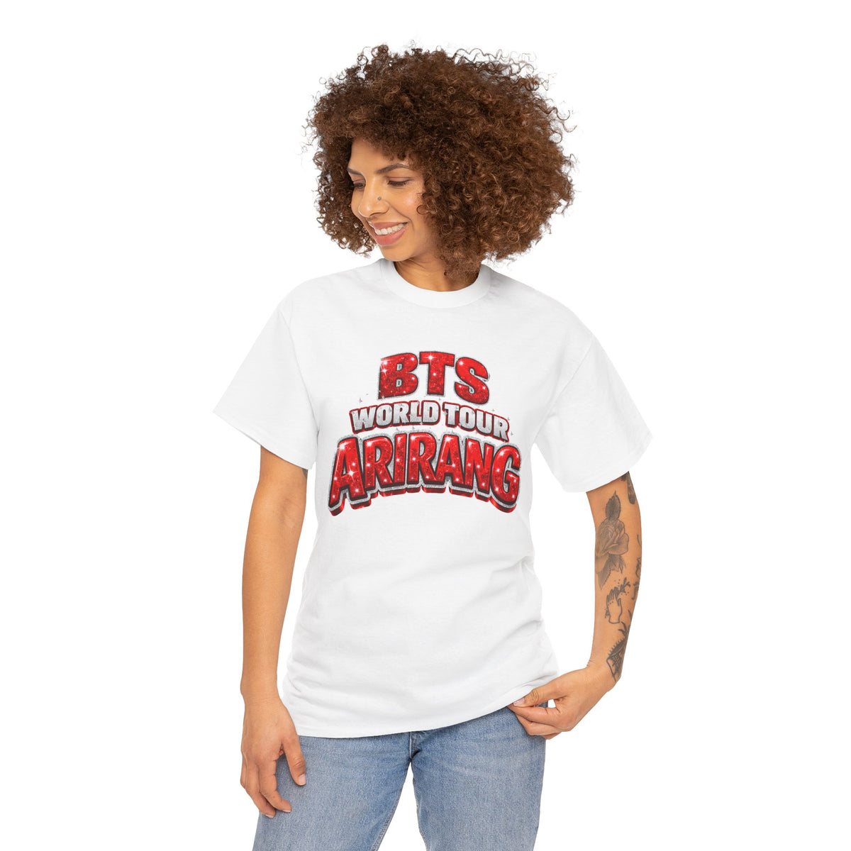 BTS World Tour 'Arirang' T-Shirt —BTS  K-Pop Concert Tee