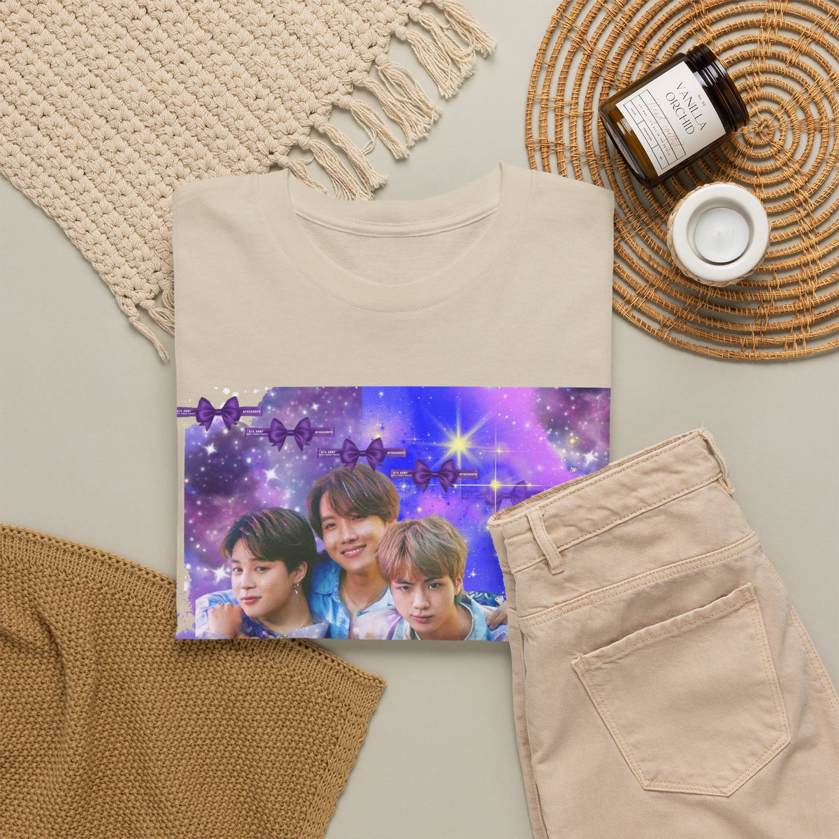 BTS Galaxy Photo Tee