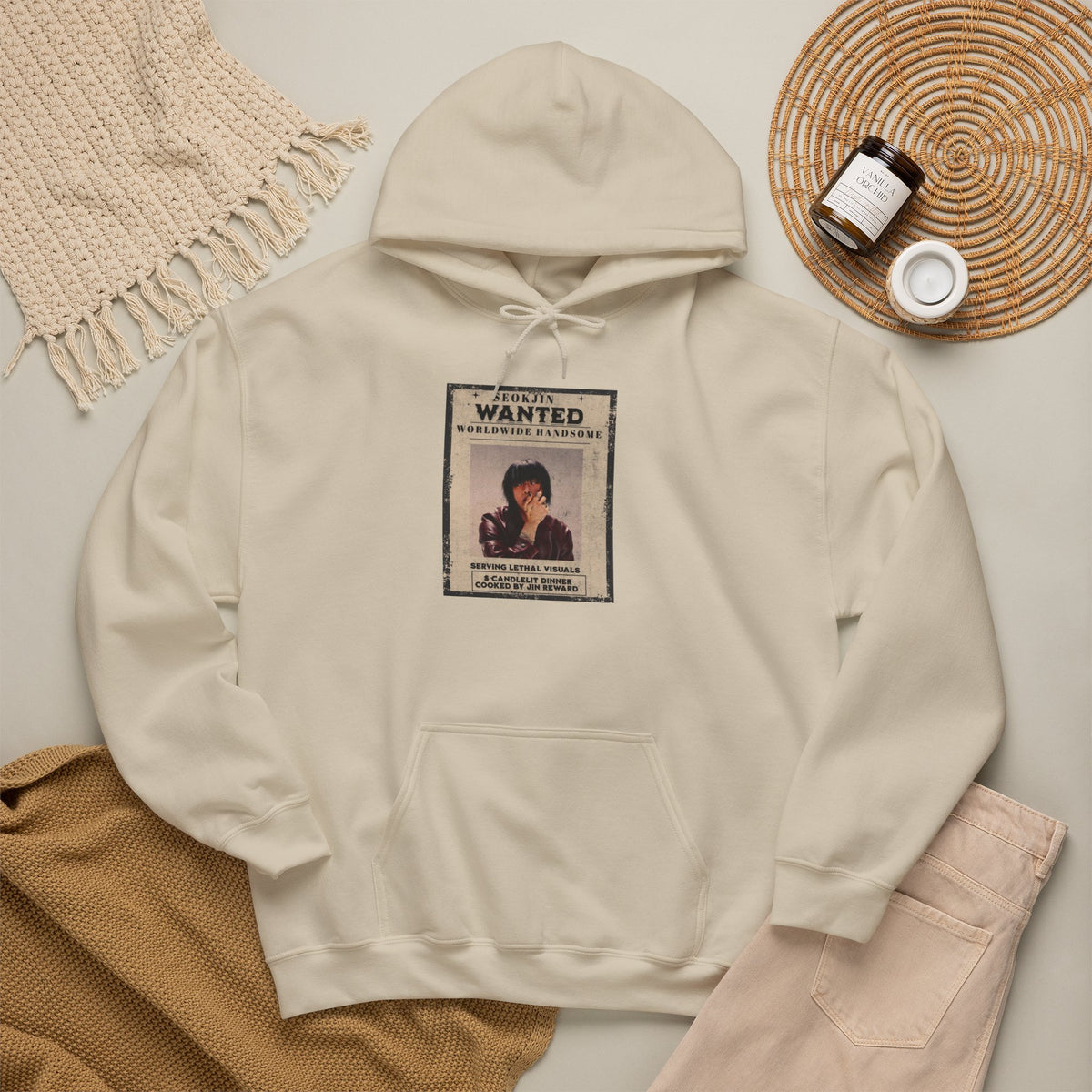 Wanted Poster Hoodie — Vintage 'Missing You' Retro Photo Pullover