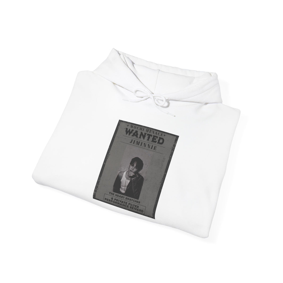 Jimmie Hoodie — "WANTED: Amnesie" Vintage Poster Graphic Hoodie