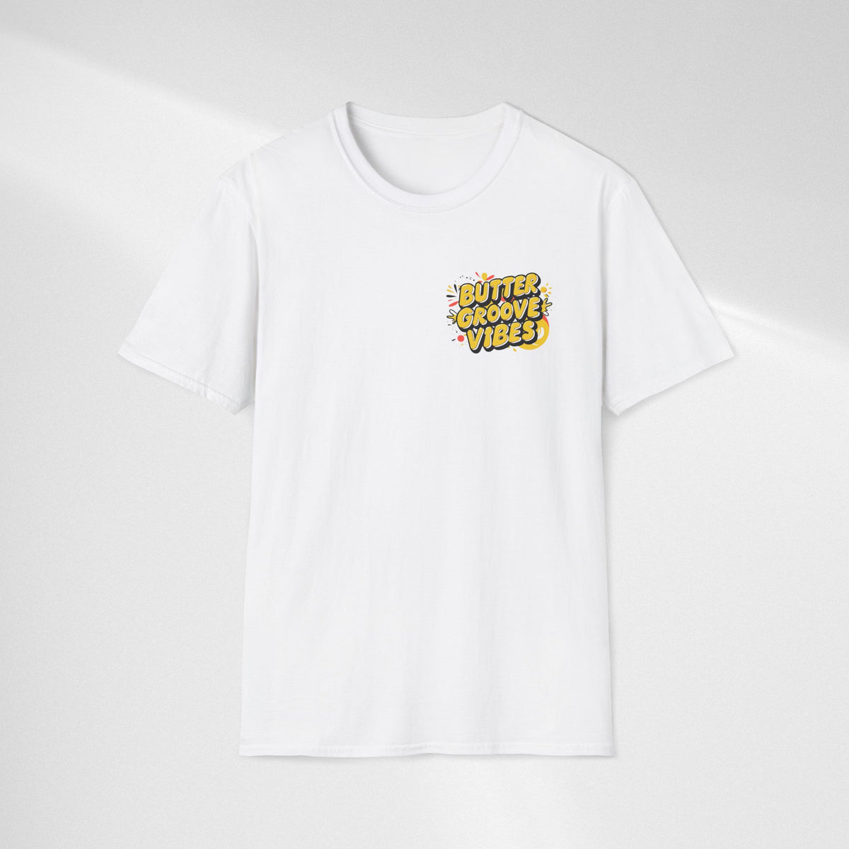 T-Shirt — "Butter Groove Vibes" Retro Graphic Tee