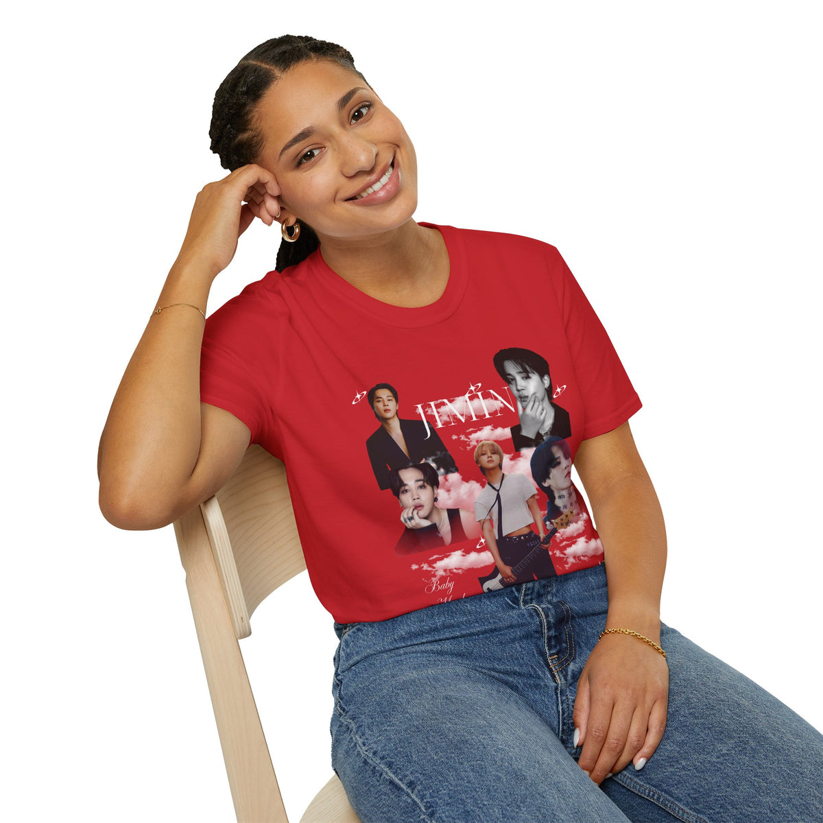 Jimin Portrait Collage T-Shirt