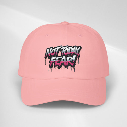 BTS Cap — "Not Today Fear" Embroidered Streetwear Hat