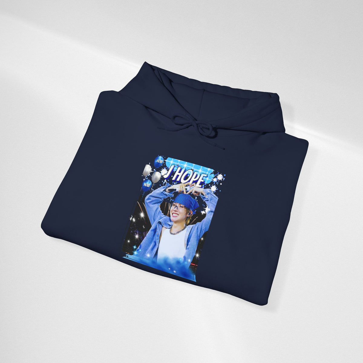 J-Hope 94 Blue Graphic Hoodie