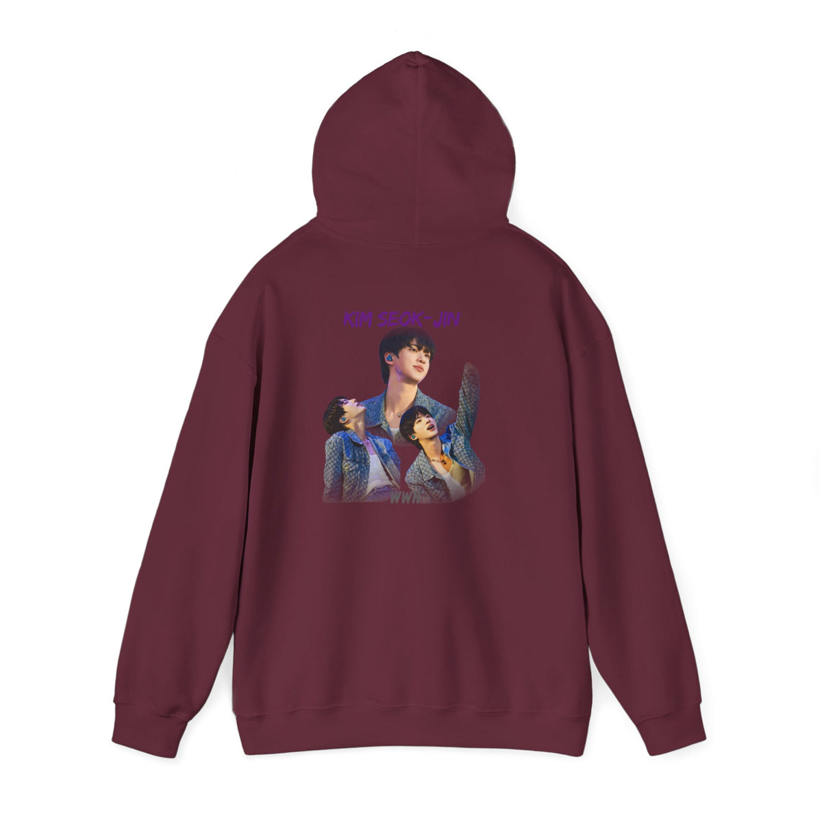 Kim Seok-jin (Jin) Photo Collage Hoodie — K-Pop Idol Fan Sweatshirt