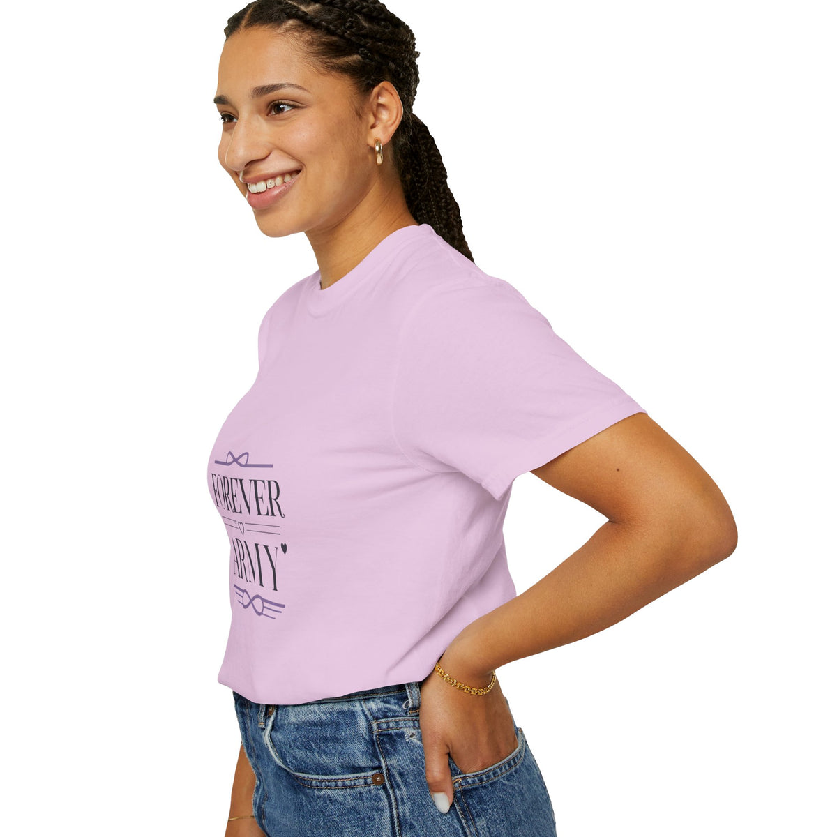 T-Shirt — "Forever Army" Graphic Tee (Military Pride Tribute)