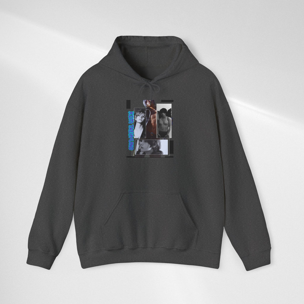 Graphic Hoodie — Photo Collage Streetwear "KIM TAEHYUNG"