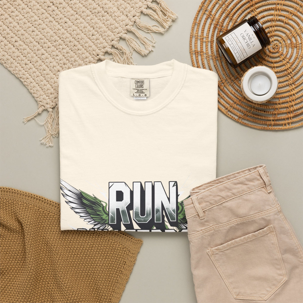 Run Bulletproof T-Shirt — BTS Graphic Fitness Tee