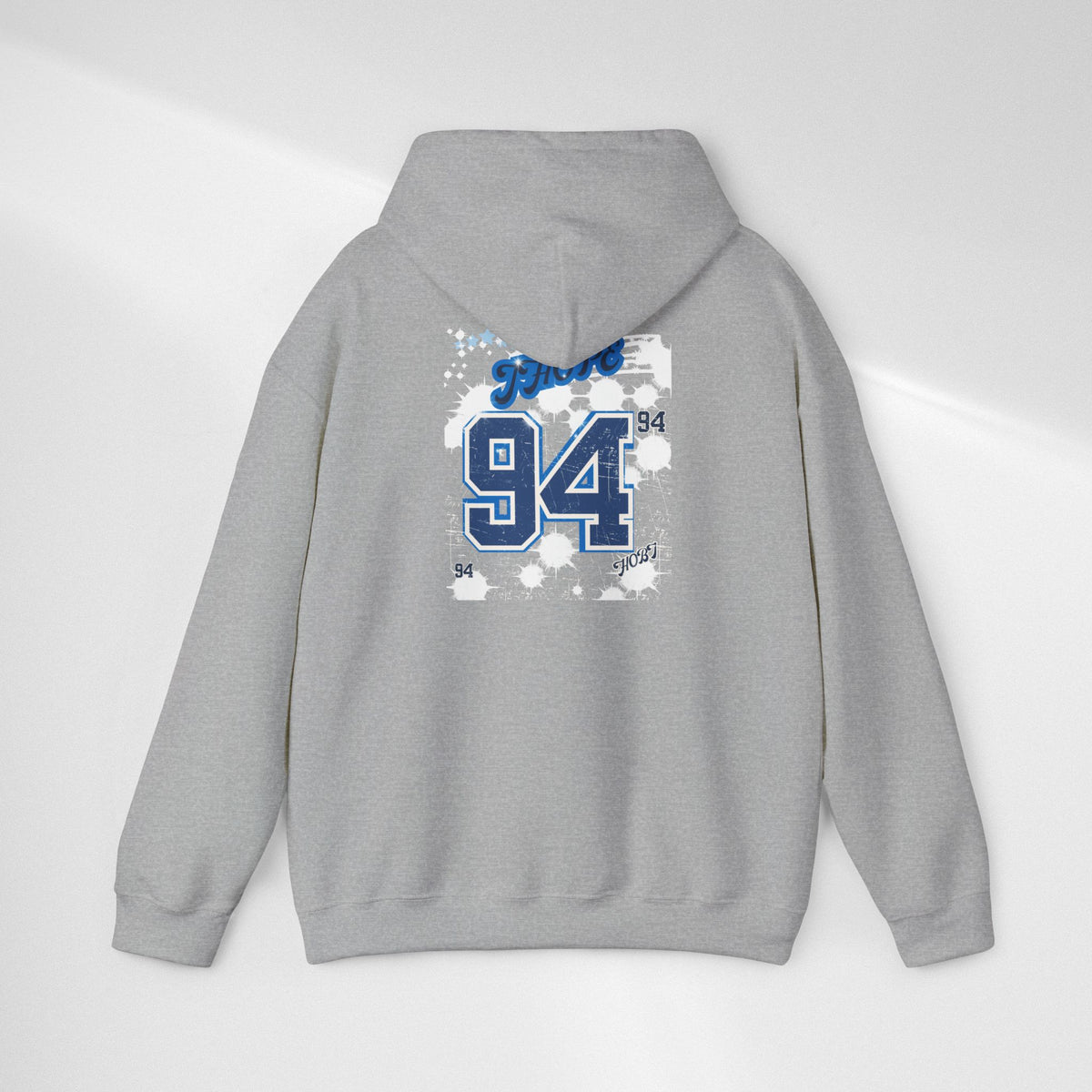 J-Hope 94 Blue Graphic Hoodie