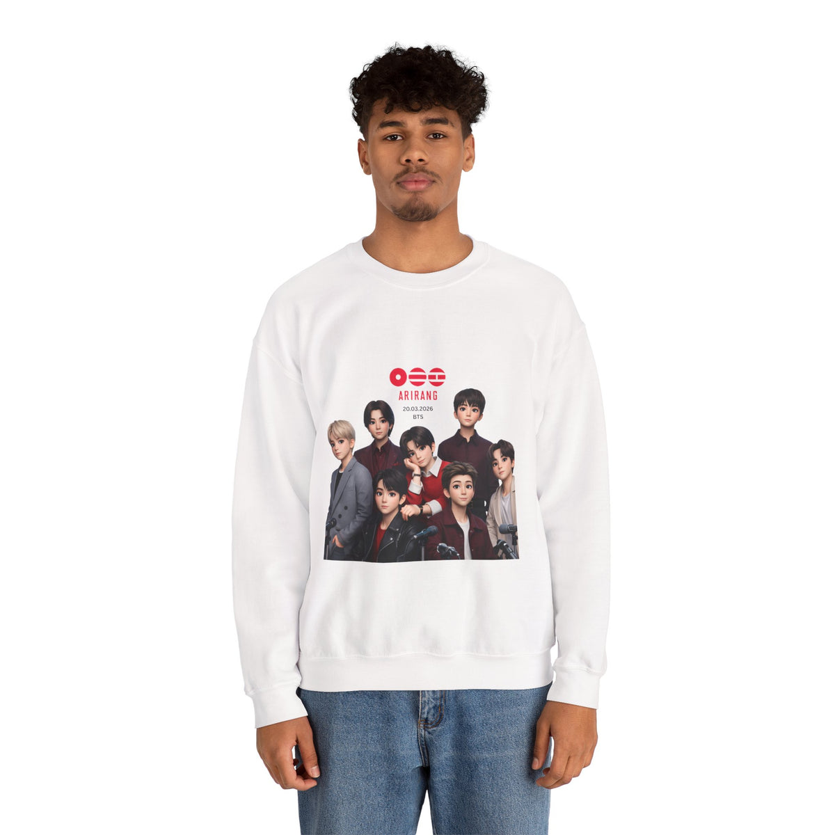 BTS GROUP Photo Crewneck Sweatshirt