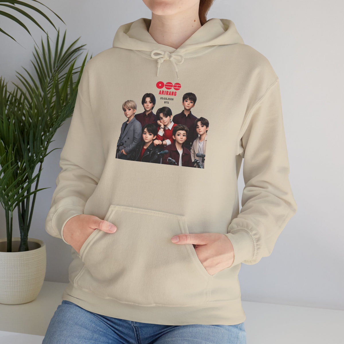 BTS K-Pop Group Photo Hoodie —  Tour Hoodie