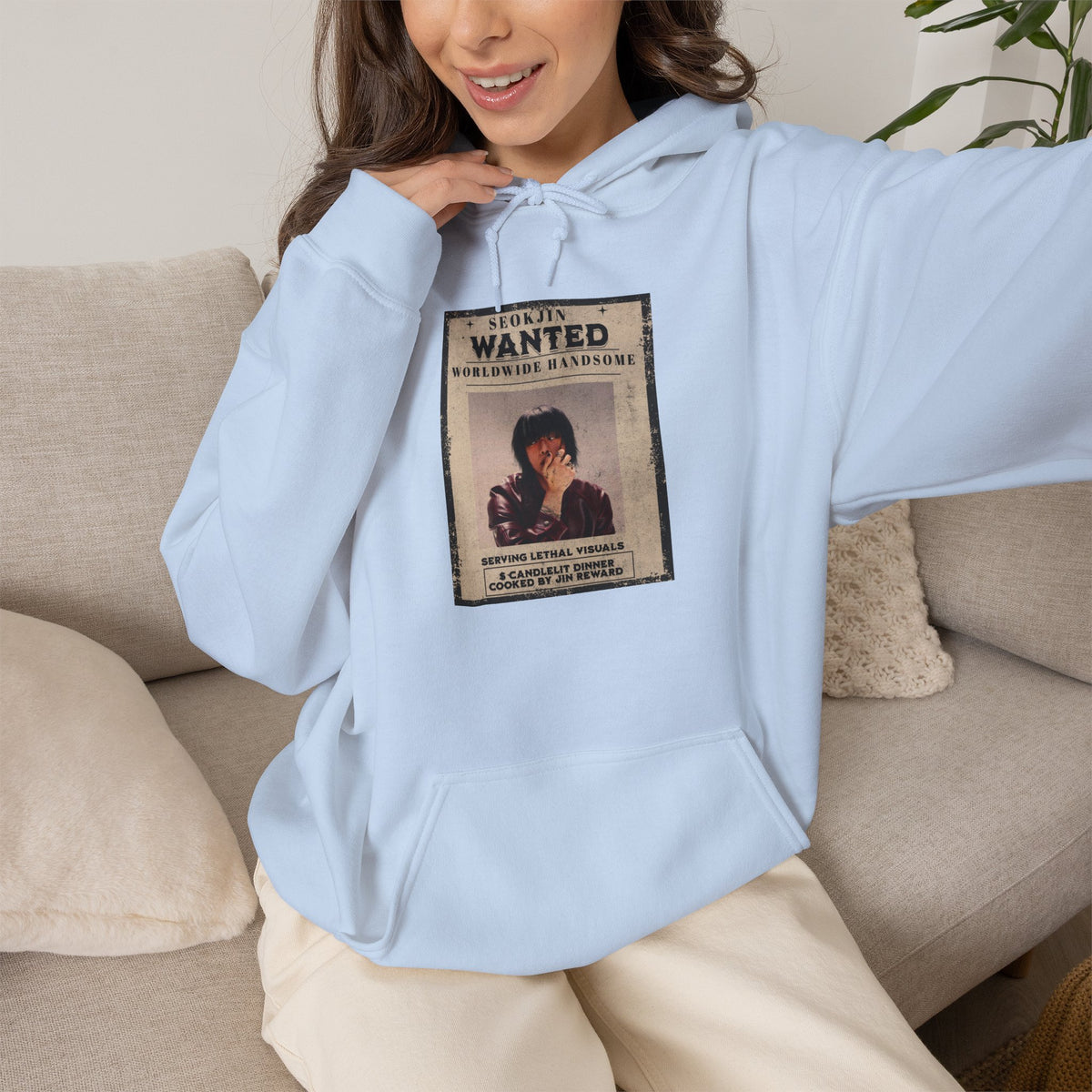 Wanted Poster Hoodie — Vintage 'Missing You' Retro Photo Pullover