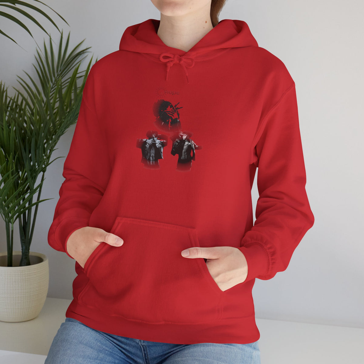 JHOPE Hoodie - Vintage Film Noir Photographer Graphic Hoodie