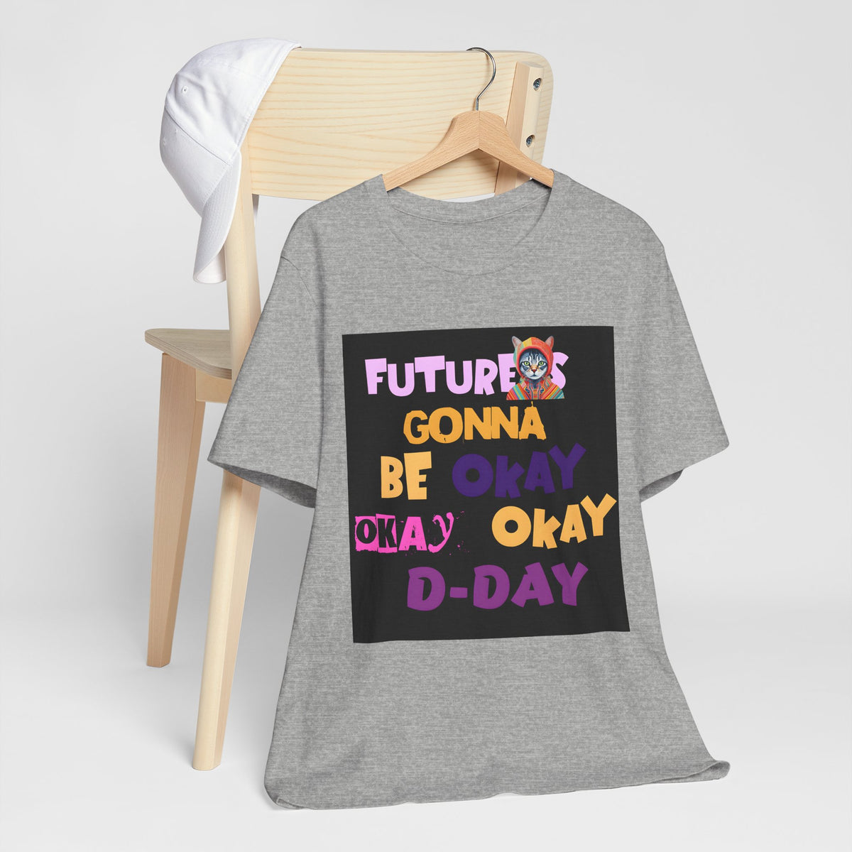 T-Shirt — "Future's Gonna Be Okay" Inspirational Graphic Tee
