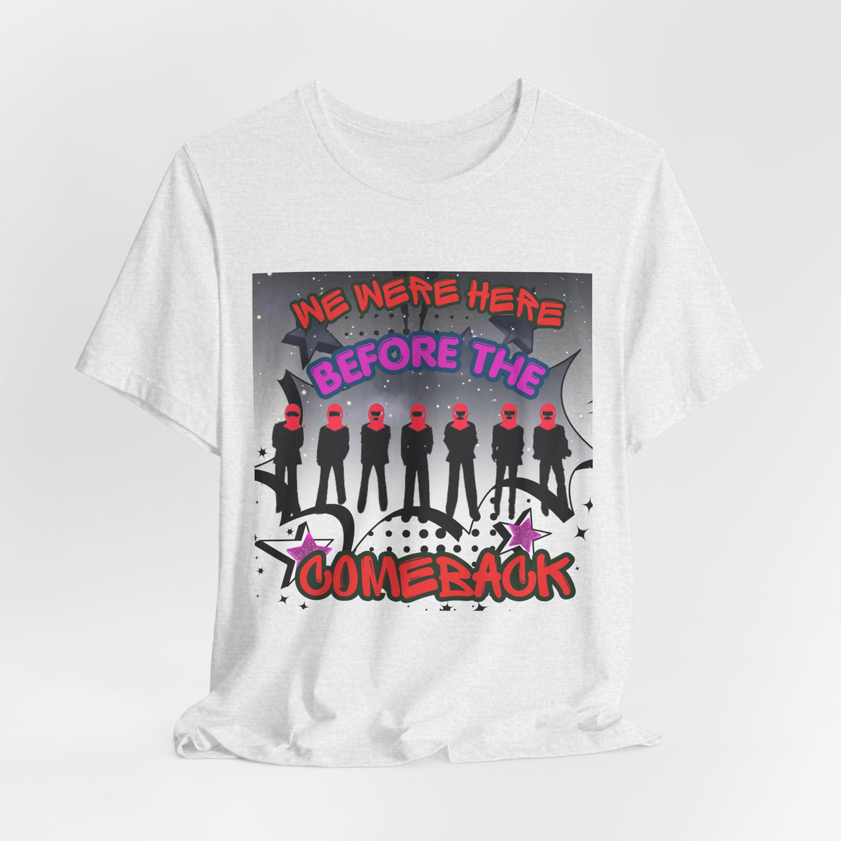 BTS The Comeback T-Shirt – Retro Silhouette Music Tee