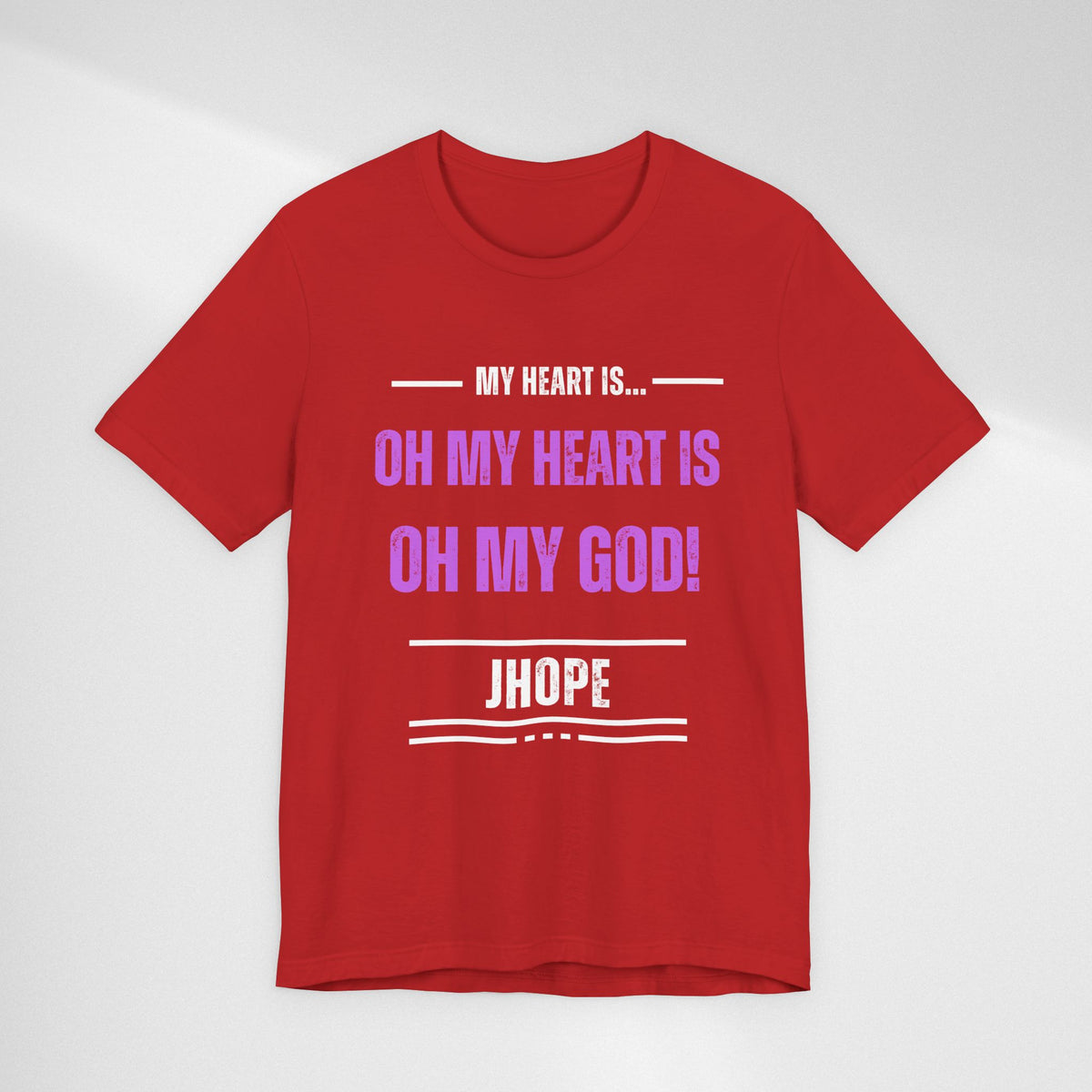 Jhope "My Heart Is... Oh My God!" Fan T‑Shirt