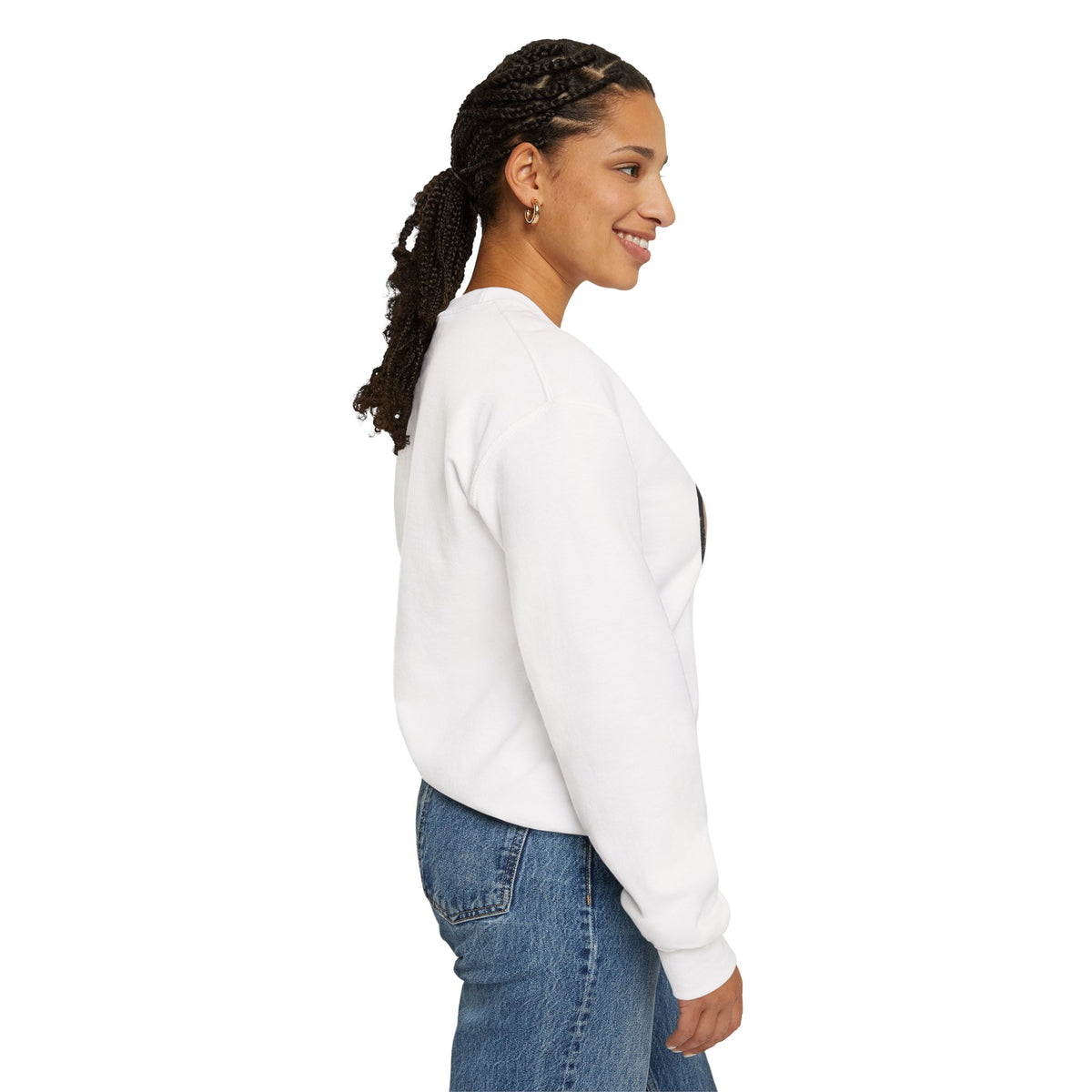 Wanted Poster Crewneck Sweatshirt – 'Freaky Sunshine: WANTED Jay Hope' Retro Graphic