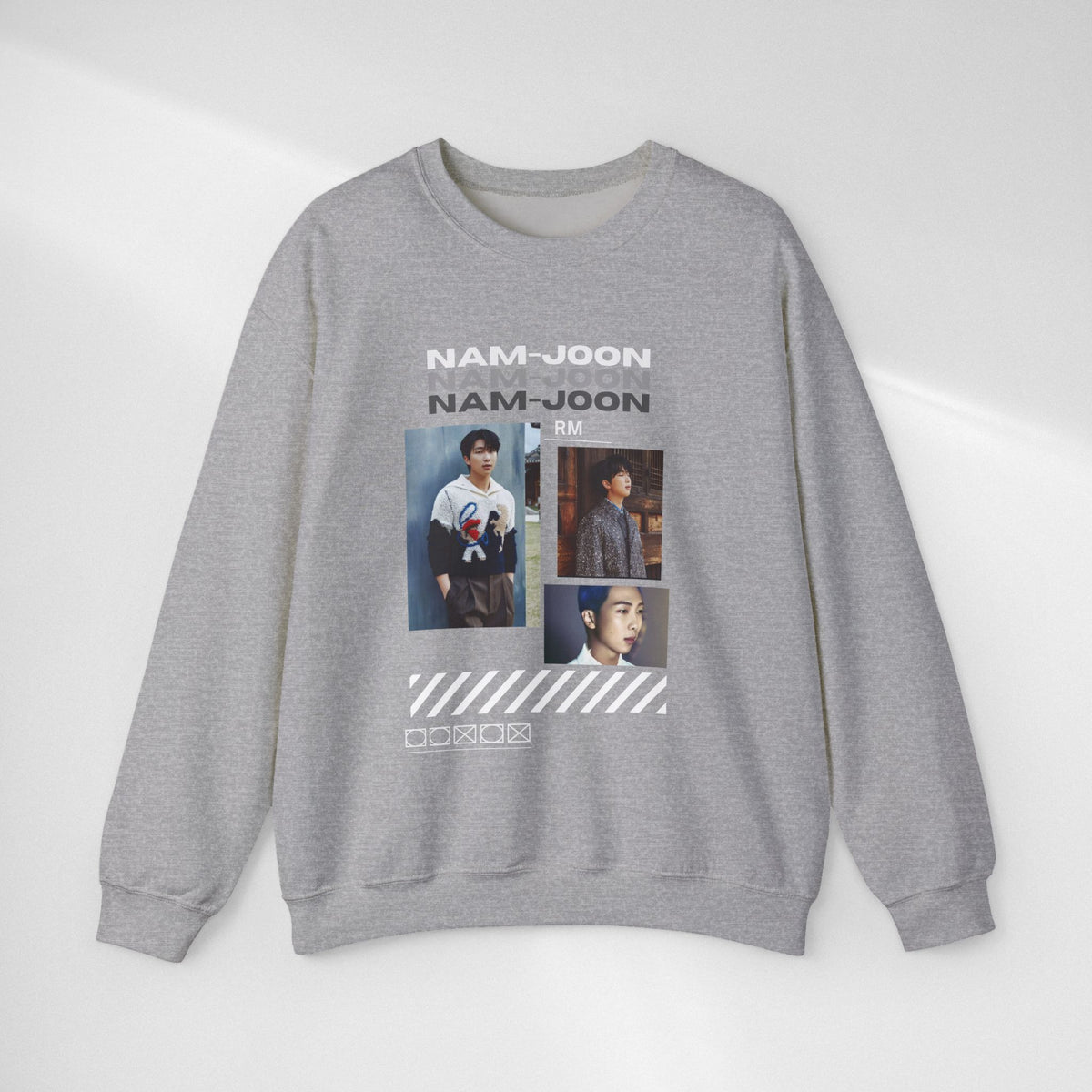 RM (Nam-joon) Photo Collage Crewneck Sweatshirt