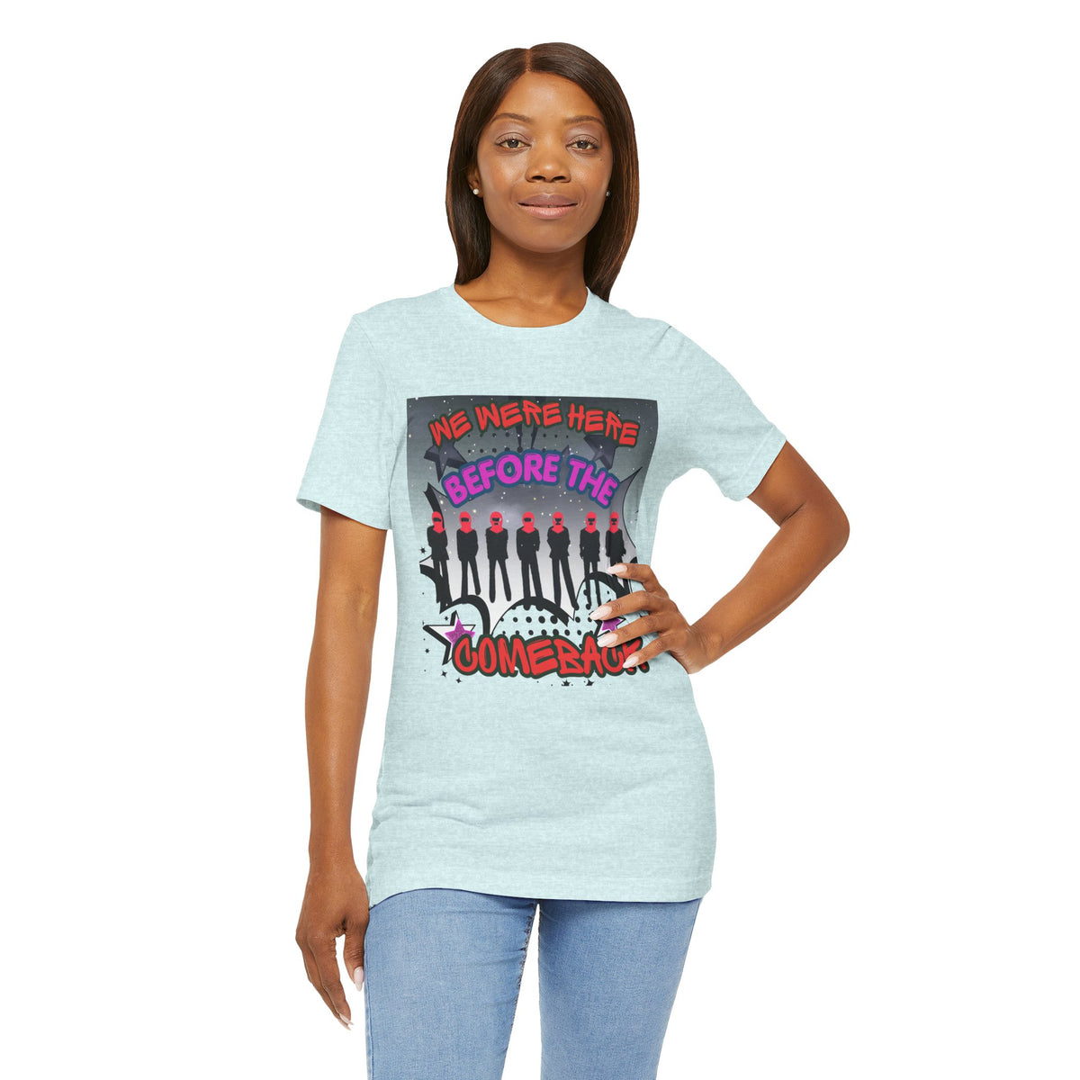 BTS The Comeback T-Shirt – Retro Silhouette Music Tee