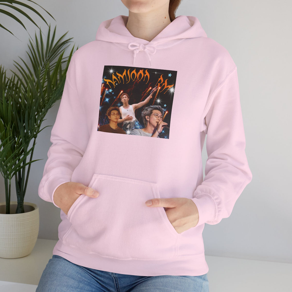 RM Photo Hoodie — Custom Back Number "94" Music Fan Pullover