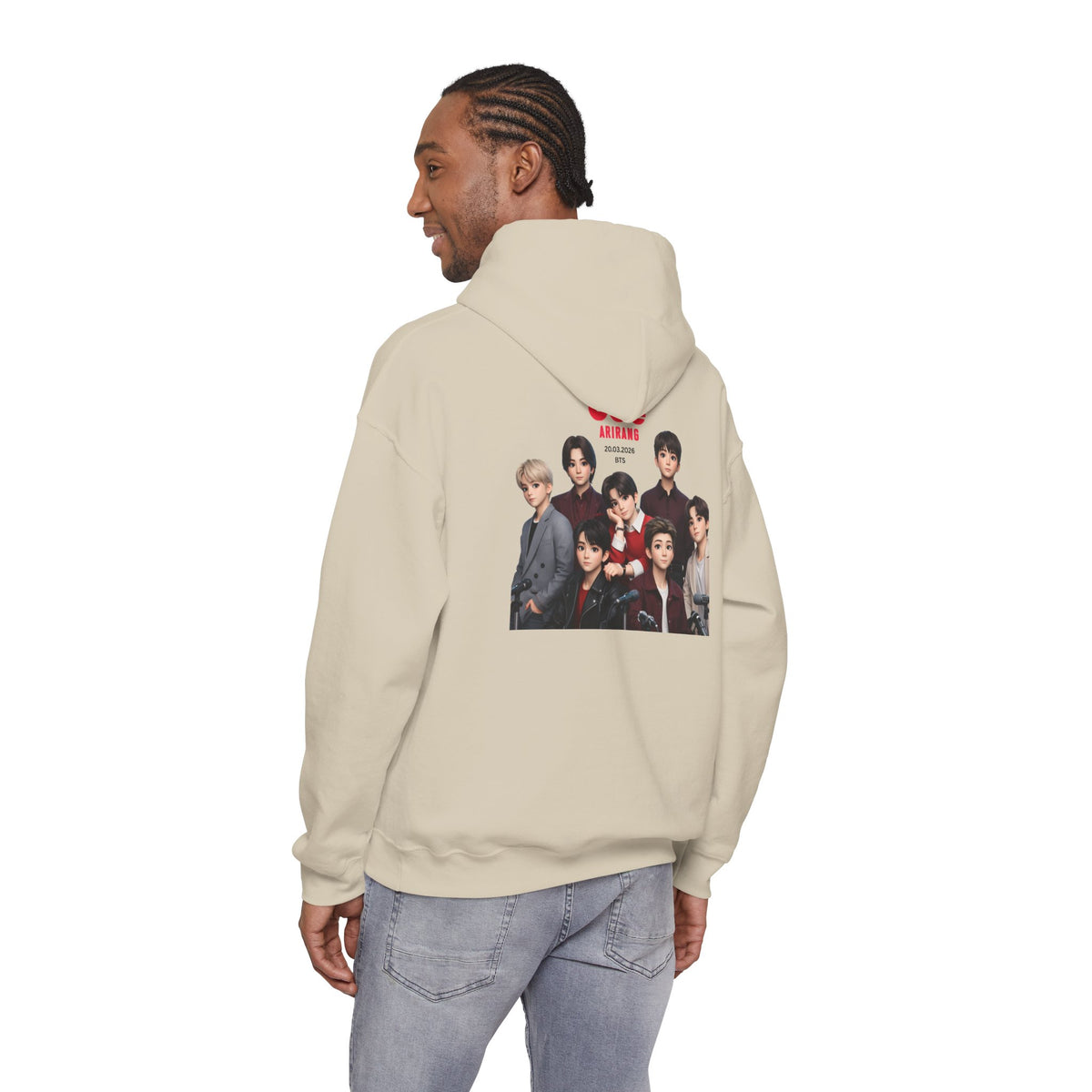 BTS K-Pop Group Photo Hoodie —  Tour Hoodie