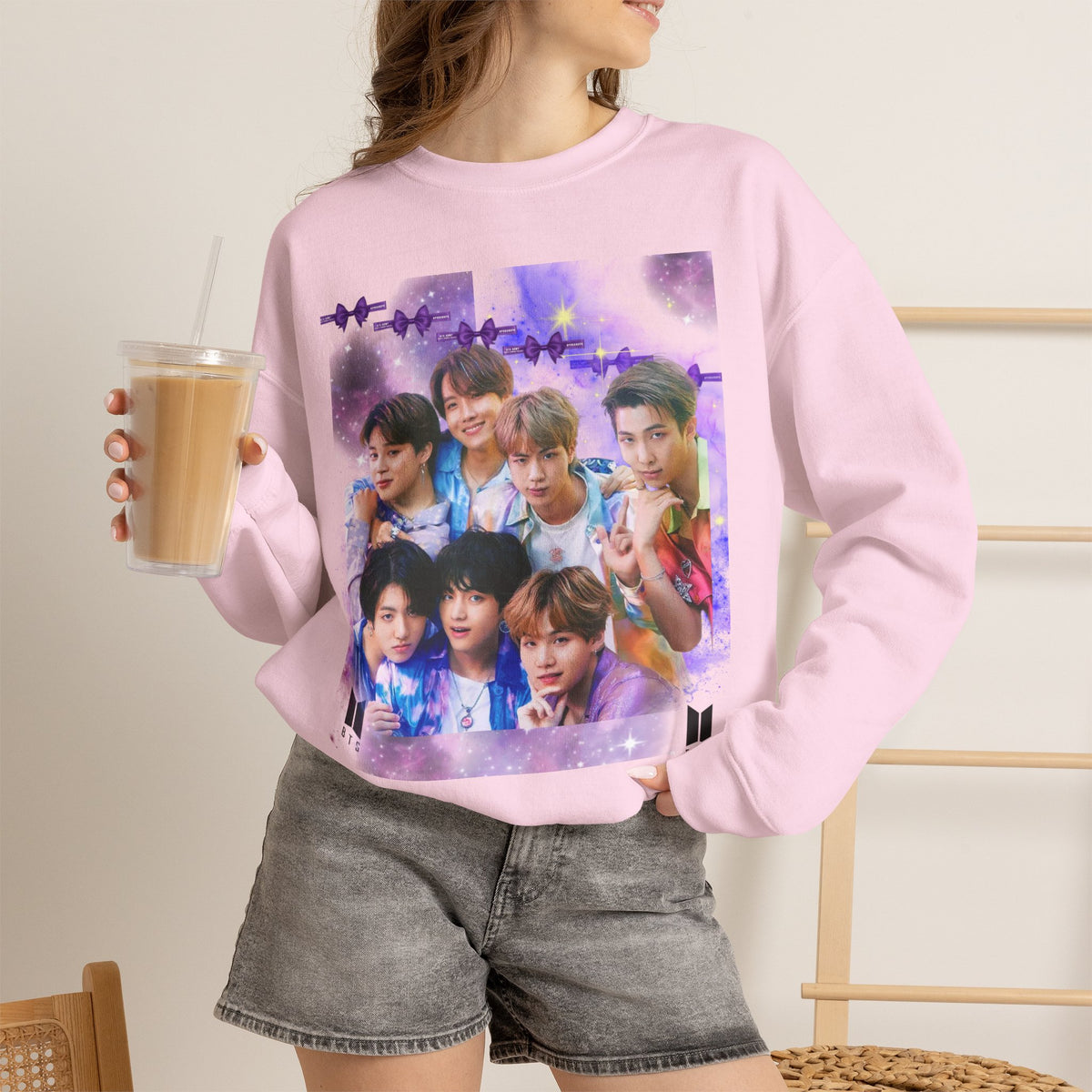 BTS Group Photo Crewneck Sweatshirt