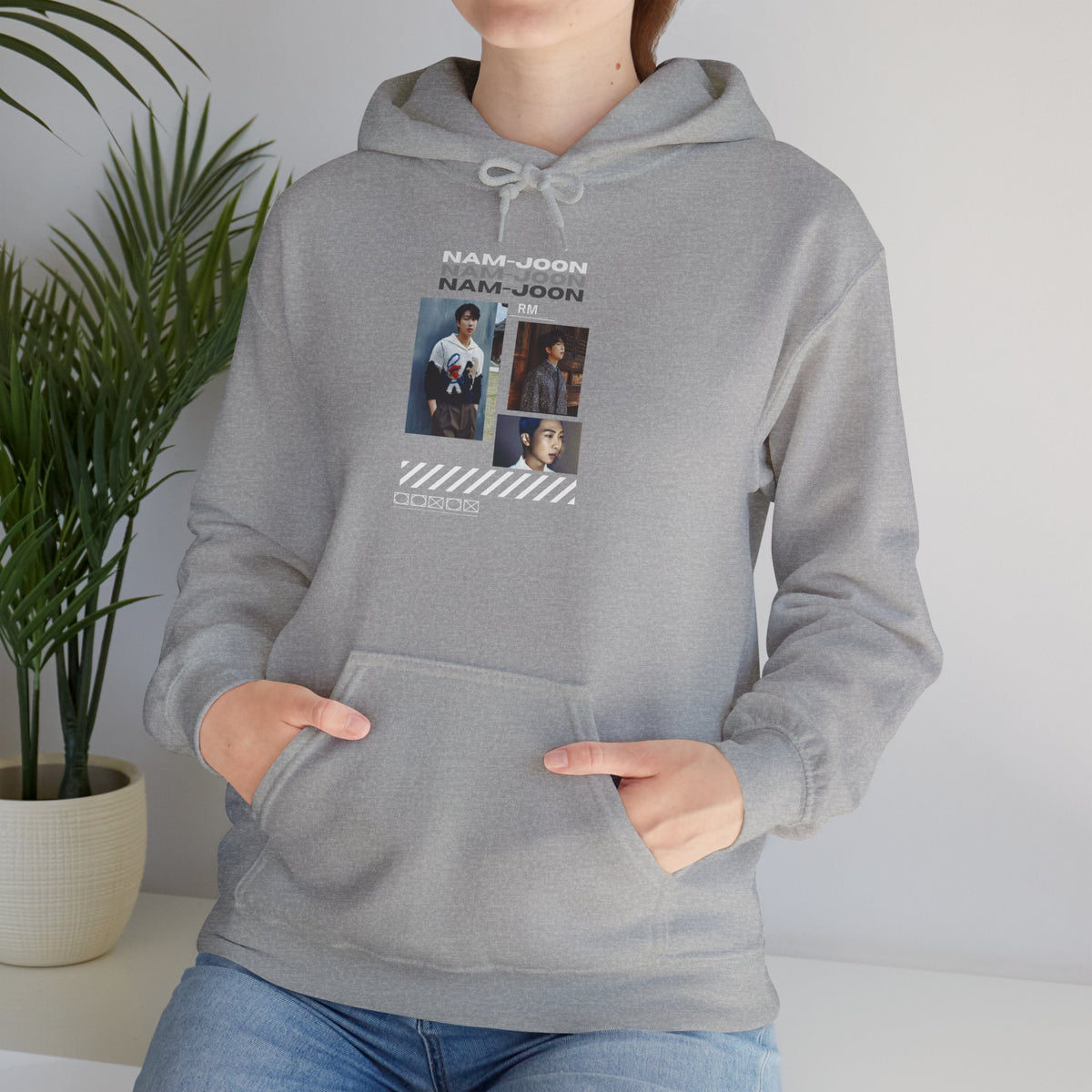 Namjoon Photo Collage Hoodie — RM Aesthetic BTS Hoodie