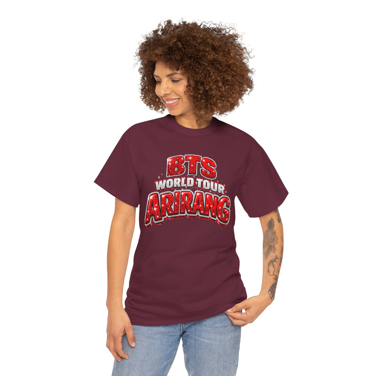 BTS World Tour 'Arirang' T-Shirt —BTS  K-Pop Concert Tee