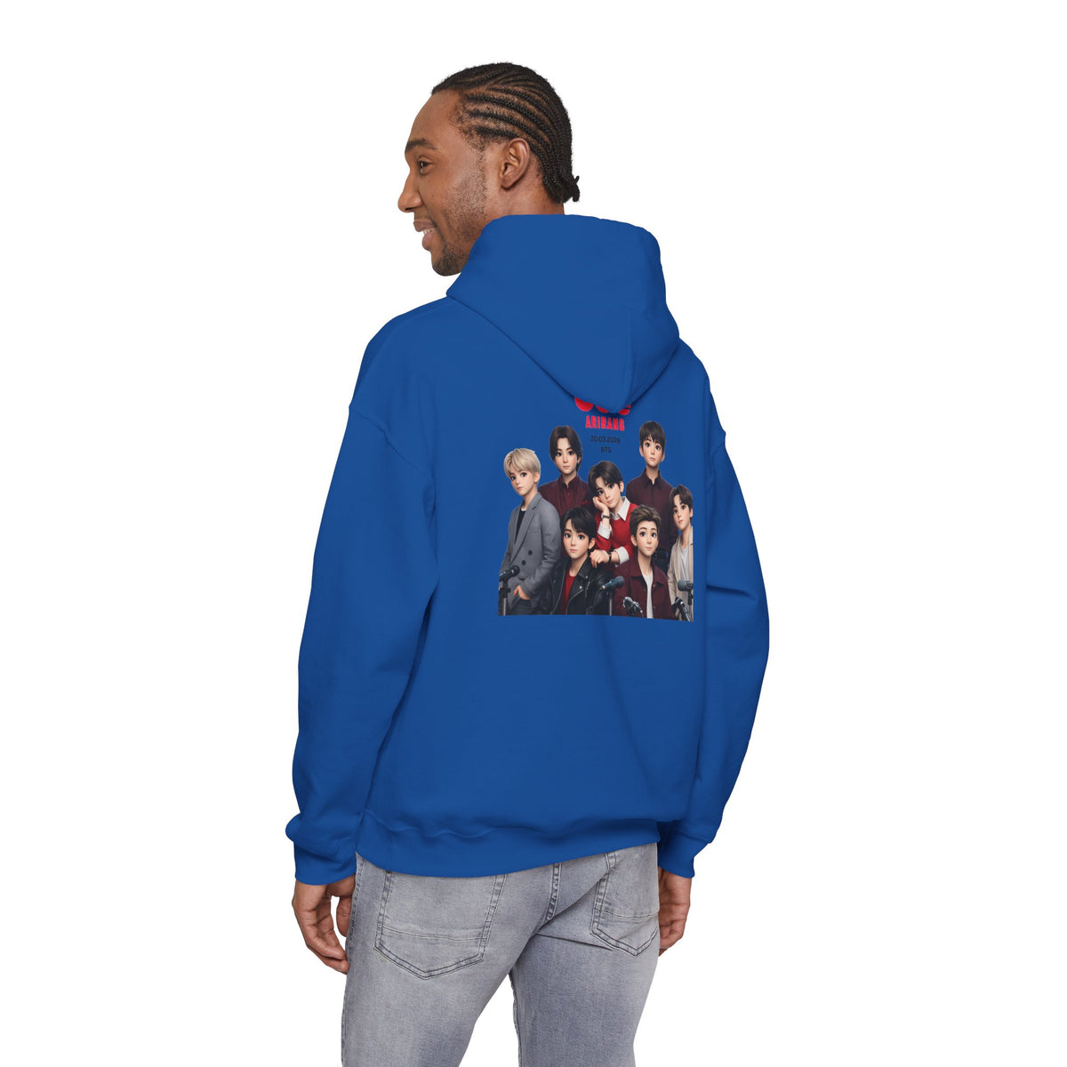 BTS K-Pop Group Photo Hoodie —  Tour Hoodie