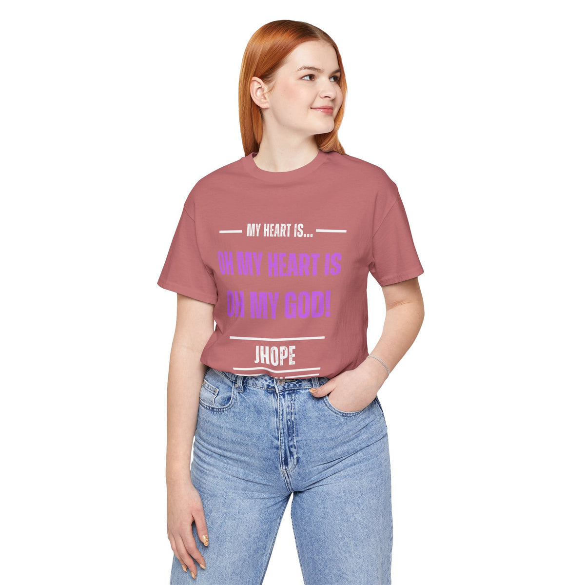 Jhope "My Heart Is... Oh My God!" Fan T‑Shirt