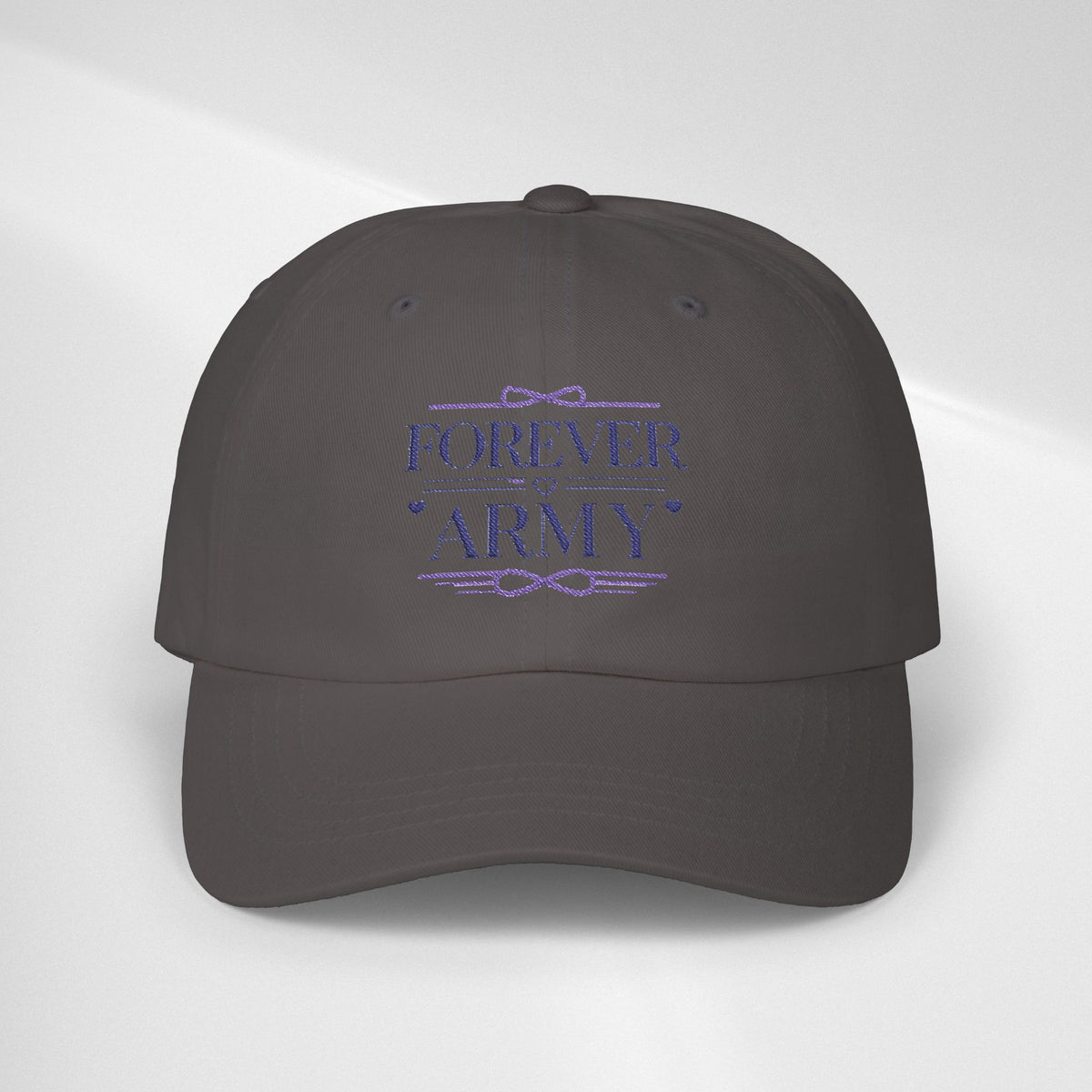 Forever Army BTS Cap –  Embroidered Baseball Hat