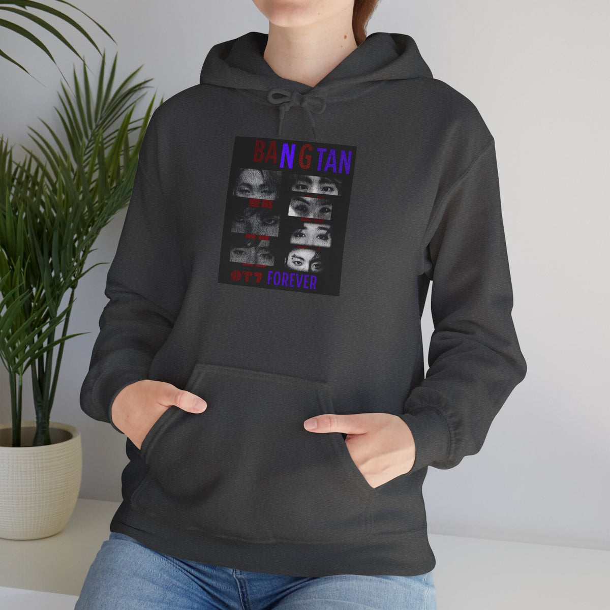 BTS 'Bangtan' Photo Collage Hoodie –BTS  K-Pop Fan Sweatshirt