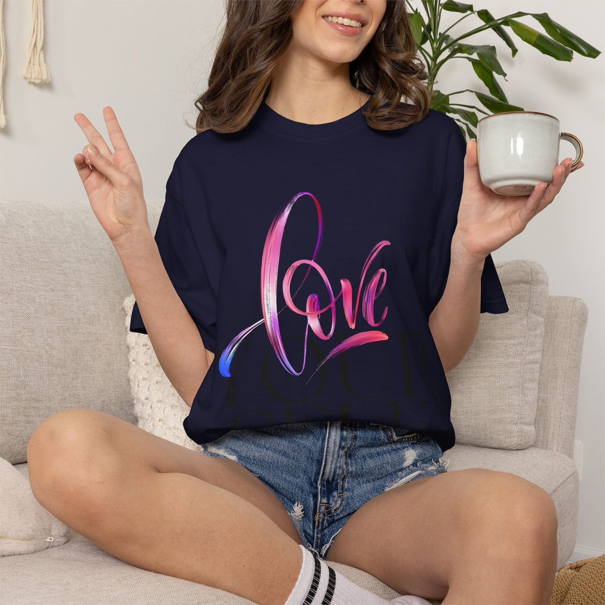 Love Yourself Tee – Inspirational Self-Love Graphic T-Shirt