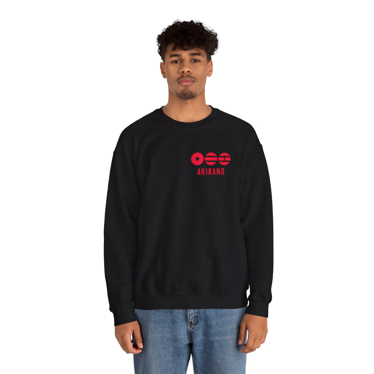 Arirang Minimalist Crewneck Sweatshirt — BTS Music
