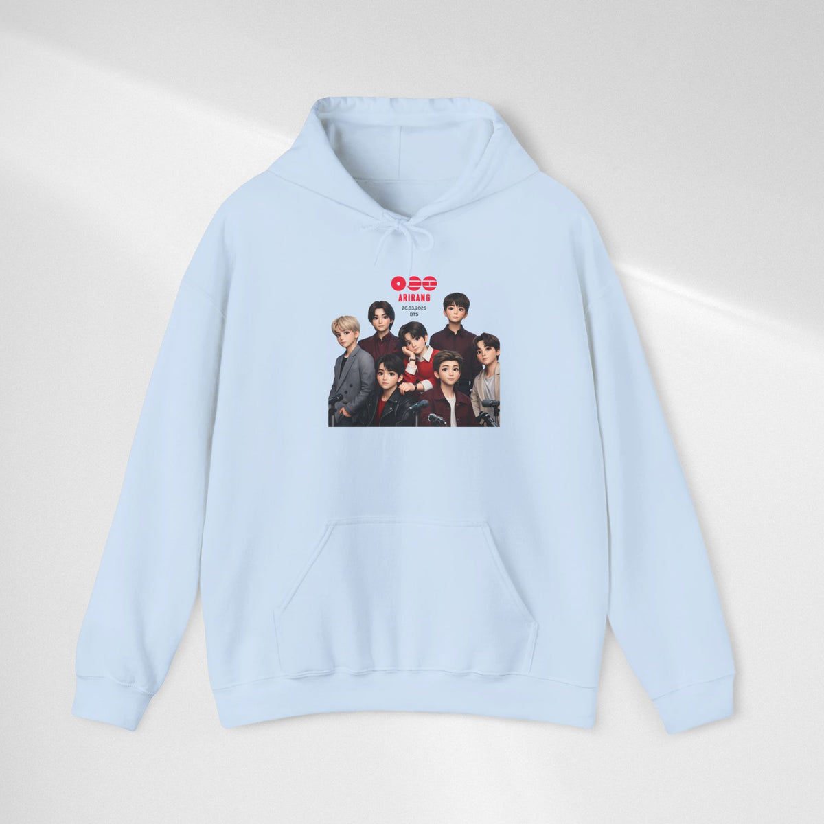 BTS K-Pop Group Photo Hoodie —  Tour Hoodie