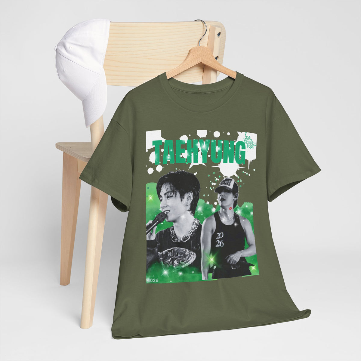 Taehyung 95 Graphic Tee — K‑Pop Vibe Fan Shirt