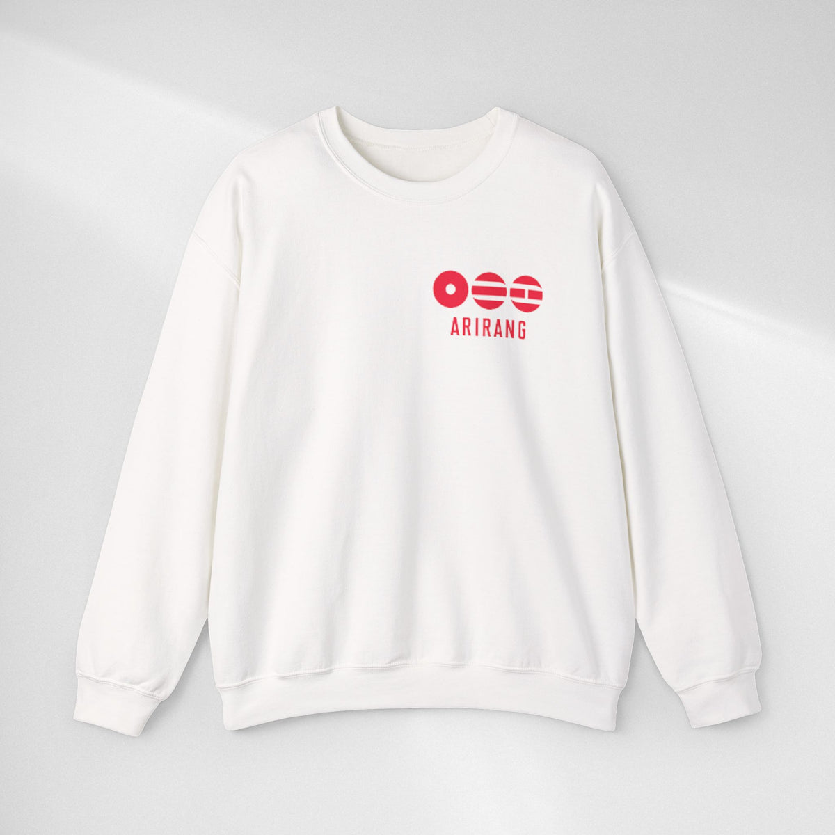 Arirang Minimalist Crewneck Sweatshirt — BTS Music
