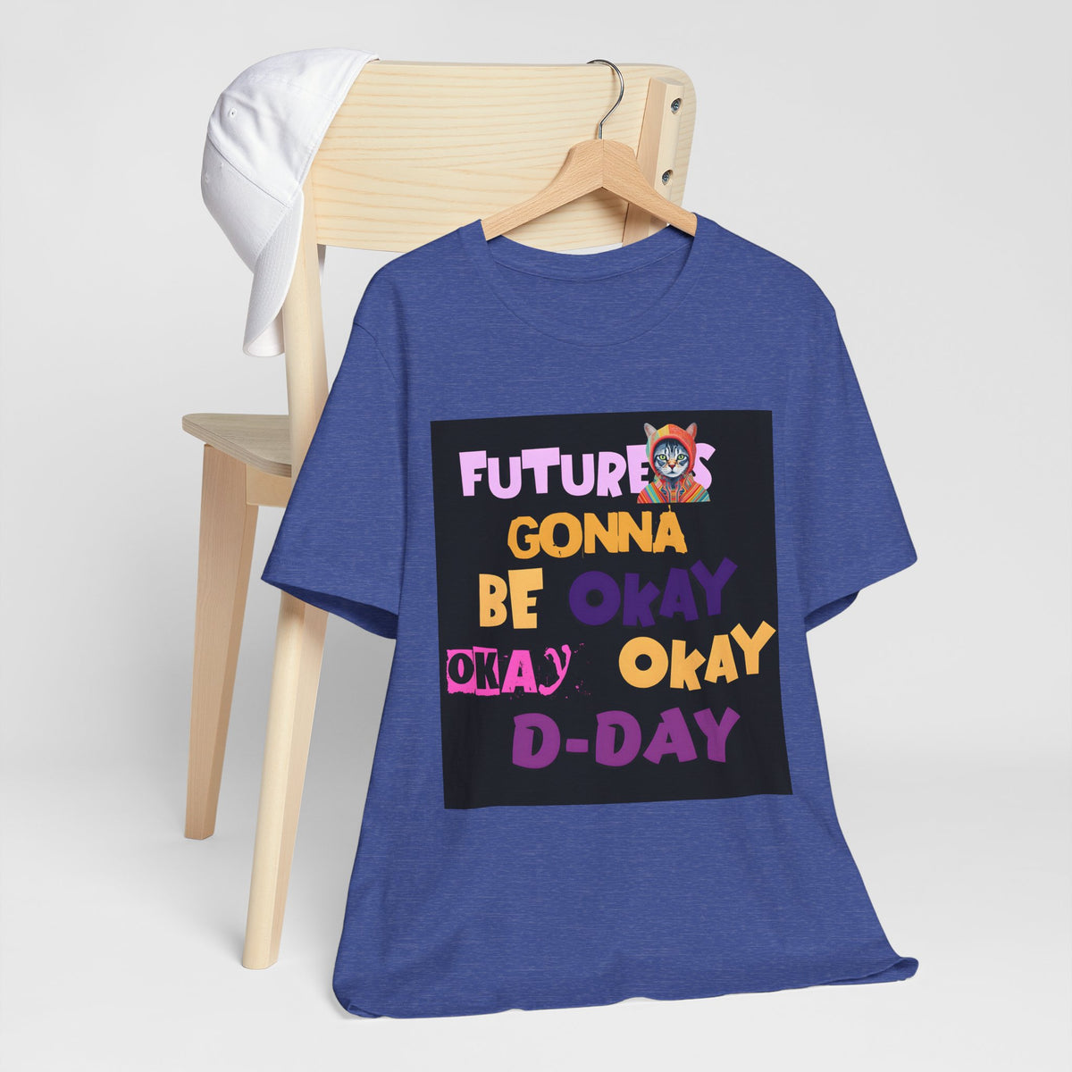 T-Shirt — "Future's Gonna Be Okay" Inspirational Graphic Tee