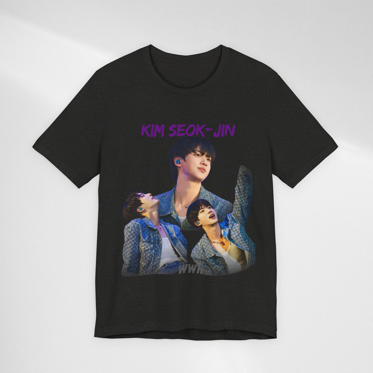 Jin (Kim Seok-jin) Fan Tee — K‑Pop BTS Portrait Graphic T‑Shirt