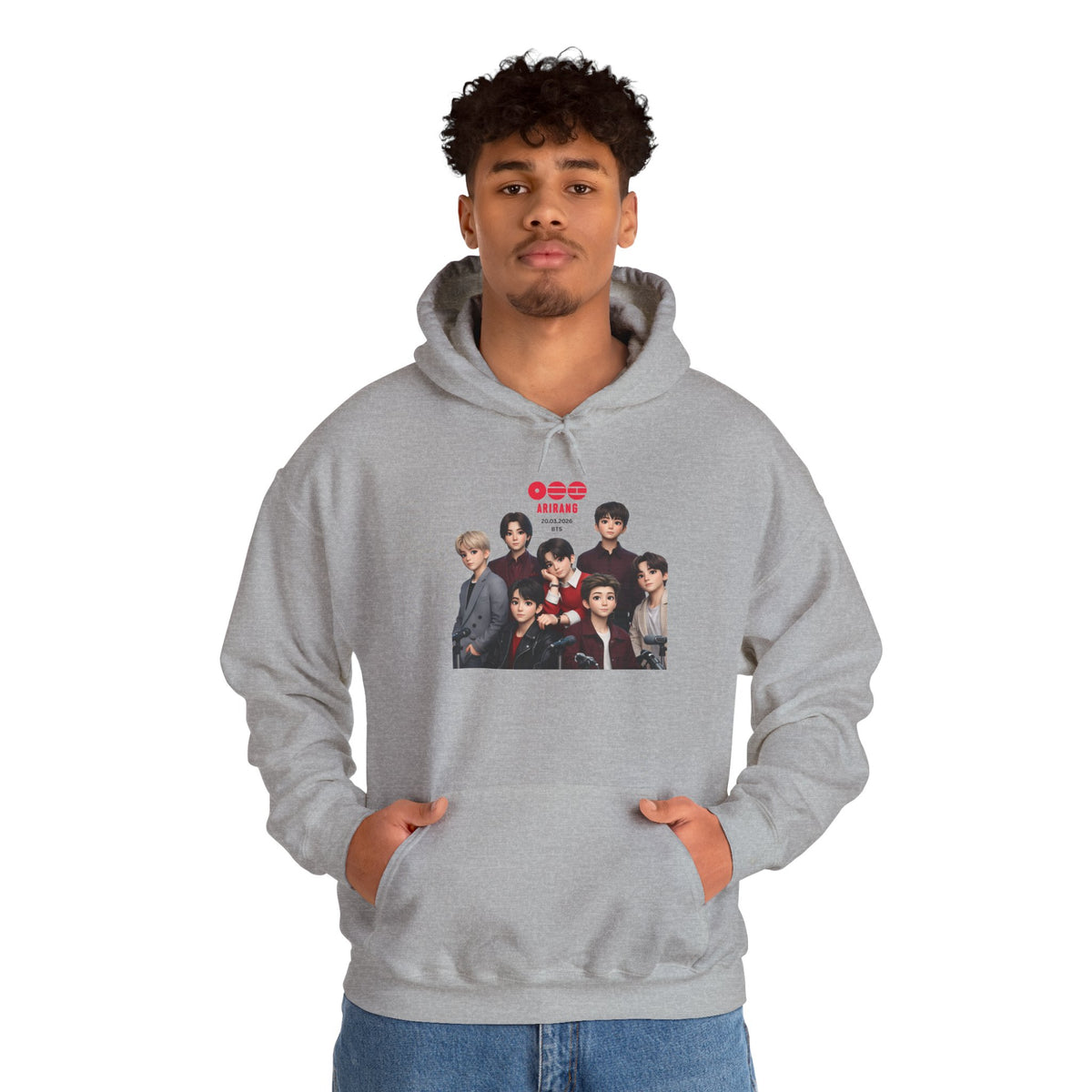BTS K-Pop Group Photo Hoodie —  Tour Hoodie