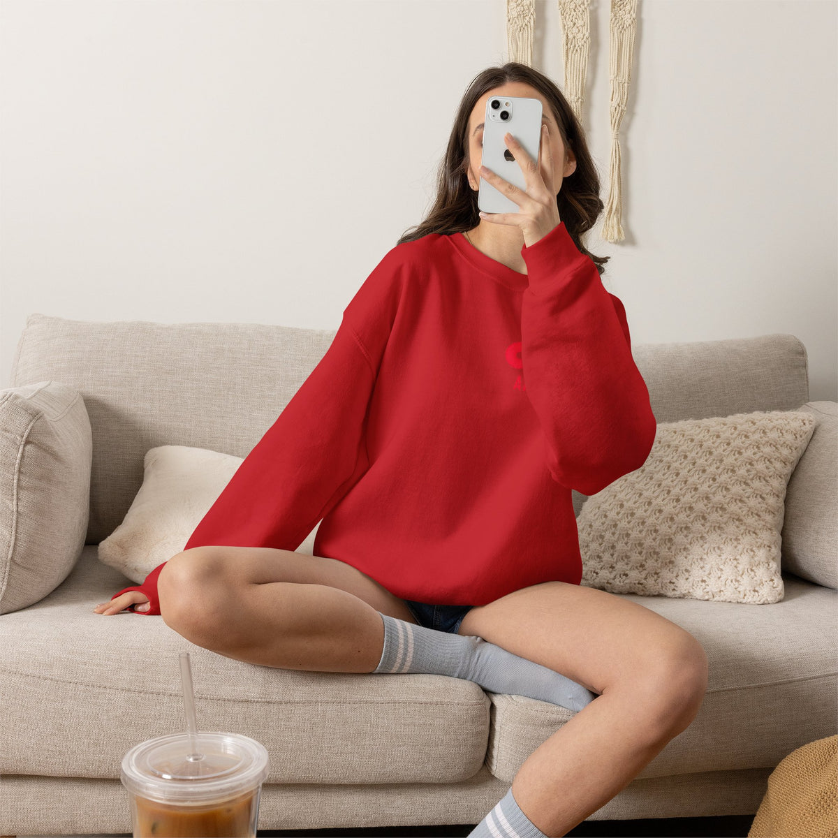 Arirang Minimalist Crewneck Sweatshirt — BTS Music
